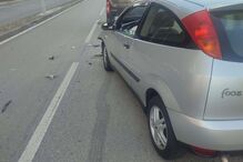 Colisão entre três carros, em Oliveira de Azeméis