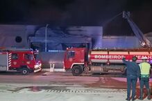 Incêndio na Lugrade em Coimbra	