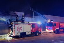 Incêndio na Lugrade em Coimbra	