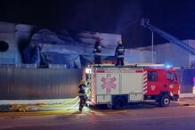 Incêndio na Lugrade em Coimbra	