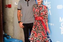 A cantora com o ex-marido, Tiago Pais Dias