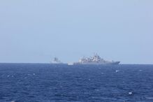 Marinha acompanha passagem de navios russos ao largo da costa portuguesa