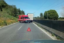 Acidente fere quatro pessoas em Santarém