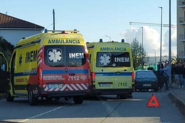 Acidente em Azurém