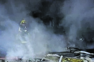 sucata, Espinho, incêndio