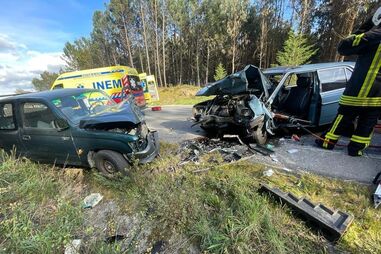 Colisão frontal em Sátão (13/4/23)