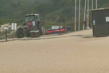 Corpo de homem encontrado na praia do Salgado na Nazaré