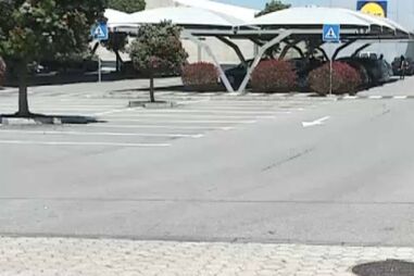 Funcionária atropelada por homem suspeito de roubar supermercado em Gaia