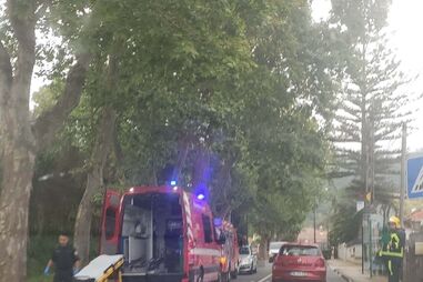 Atroplemaneto em Galamares, Sintra