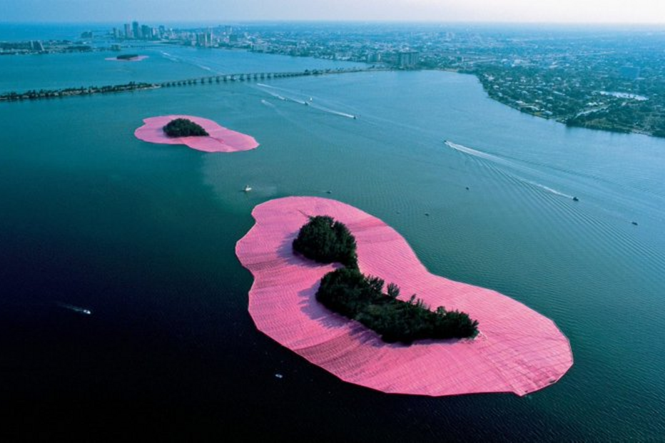 Christo and Jeanne-Claude, Surrounded Islands, 1983 
