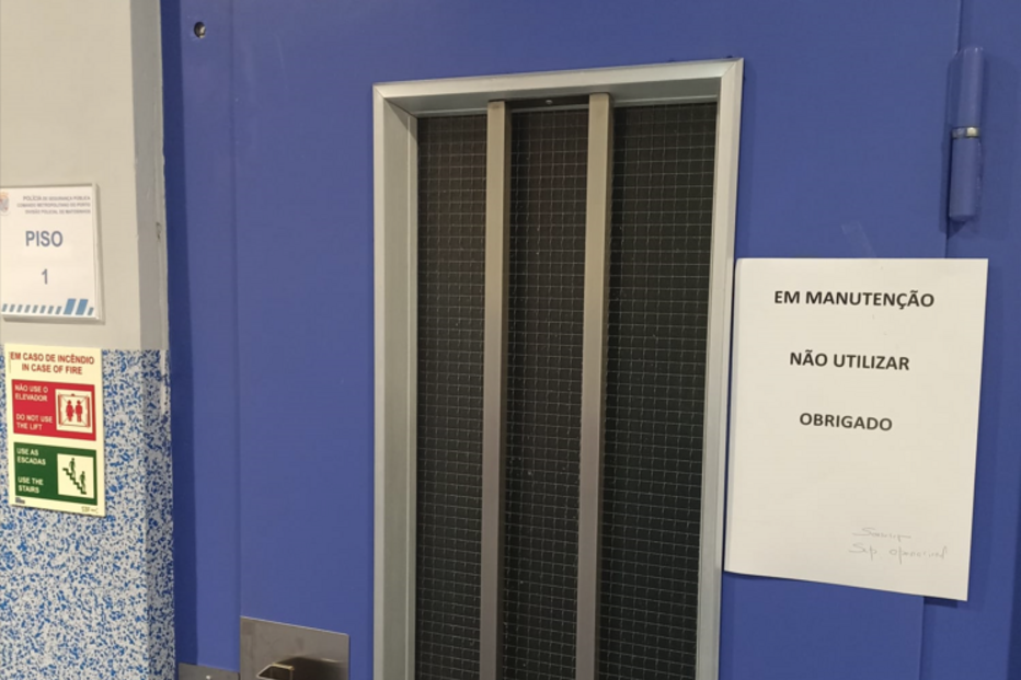 Esquadra da PSP de Matosinhos inaugurada amanhã com elevador avariado