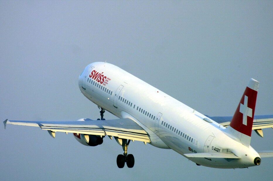 Avião da Swiss International Airlines