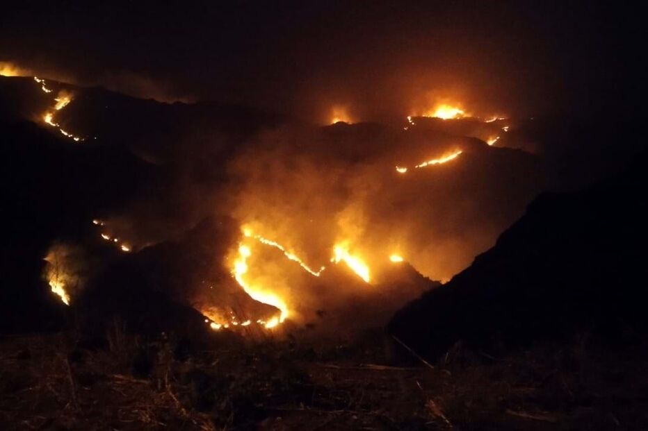 Incêndio em Santiago, Cabo Verde