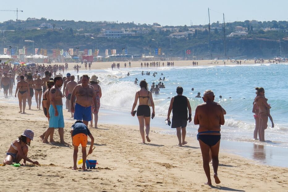 Algarve, bom tempo, calor, Páscoa
