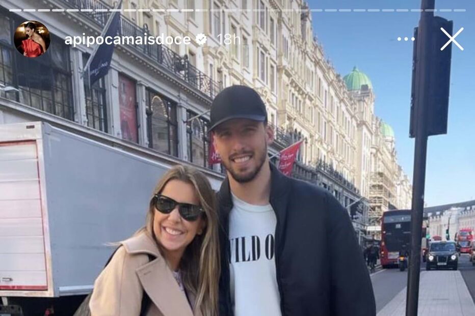 A fotografia partilhada pela influencer