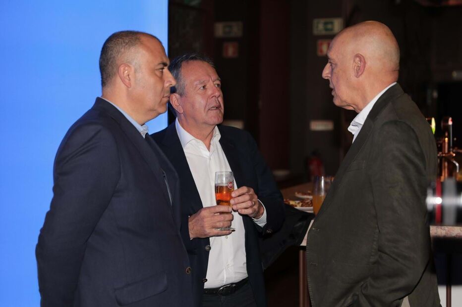 Carlos Rodrigues, Luís Santana e Alexandre Pais