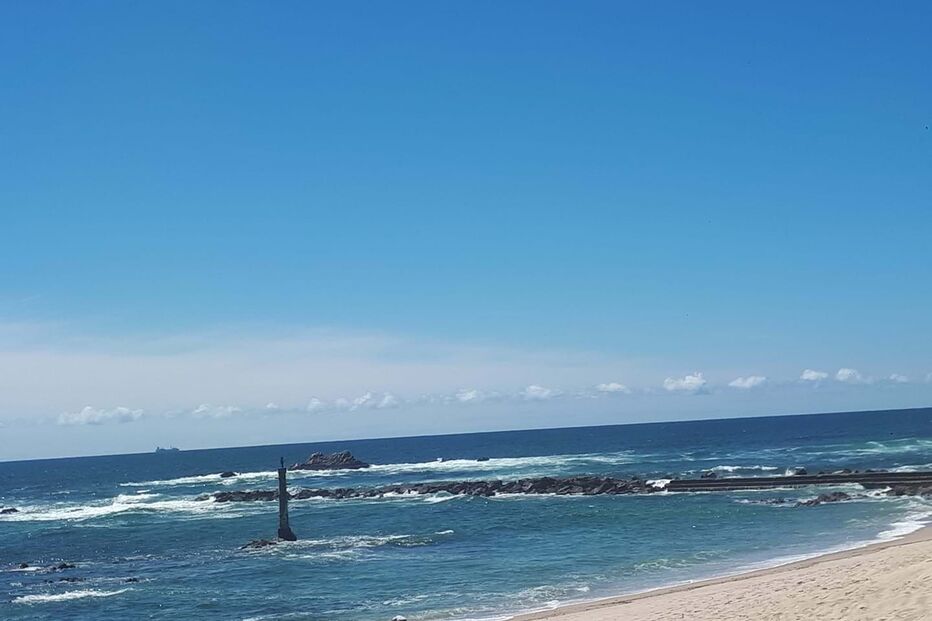 Praia da Azurara, em Vila do Conde