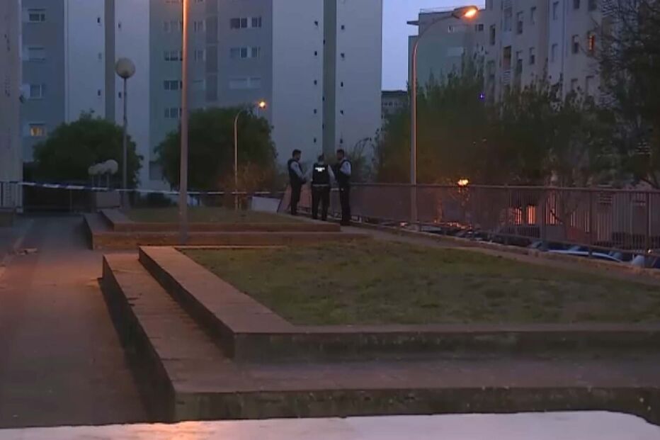 Local onde jovem foi baleado na Alta de Lisboa