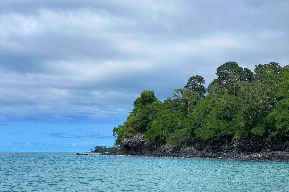 Sofia Arruda está de férias em São Tomé e Príncipe
