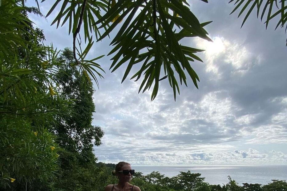 Sofia Arruda está de férias em São Tomé e Príncipe