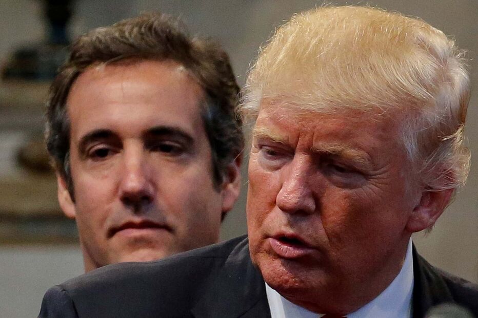 Donald Trump e Michael Cohen
