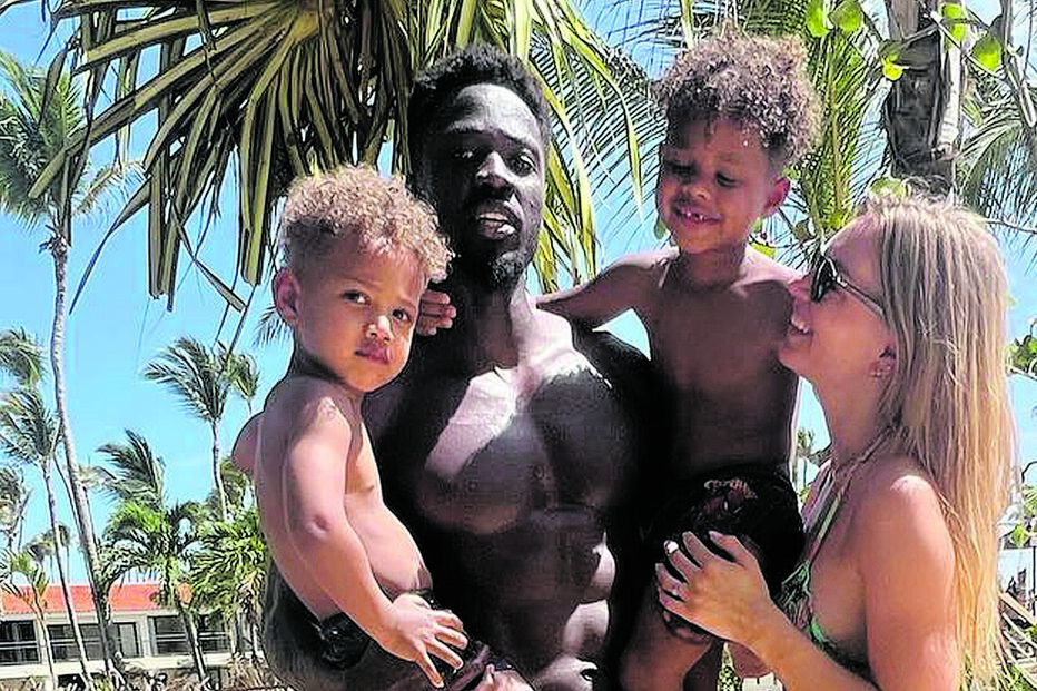 Éder, família, Sanne Lopes