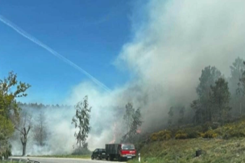 Incêndio em Unhais da Serra