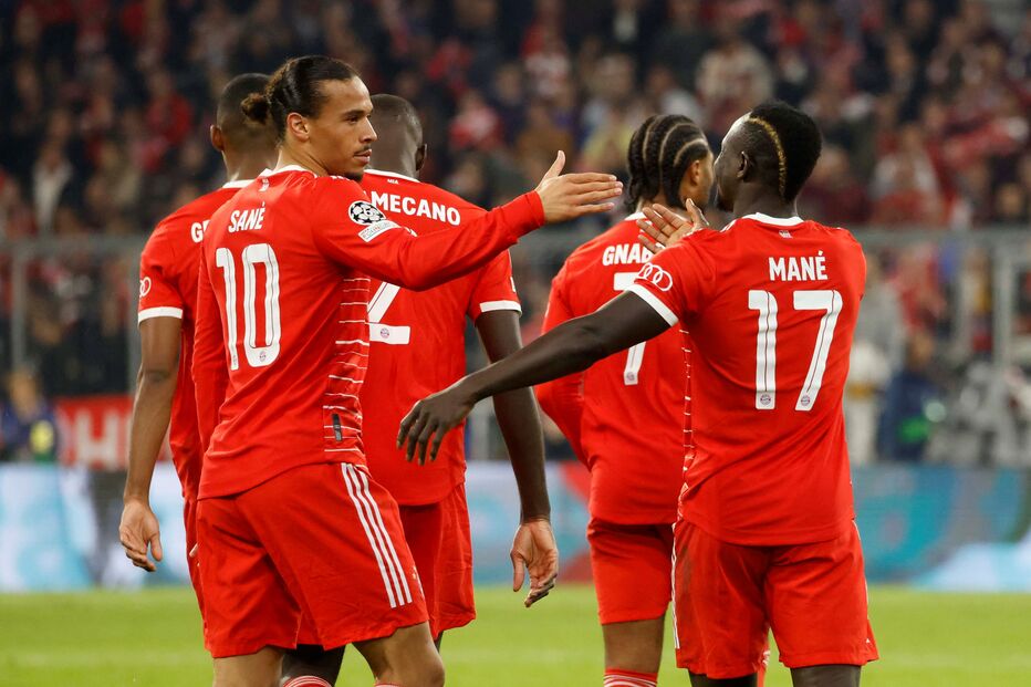 Leroy Sane e Sadio Mané