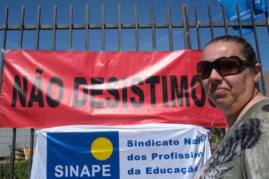 Greve de professores por distritos em Gaia