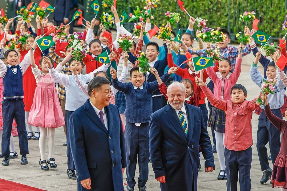 Lula, Xi Jinping