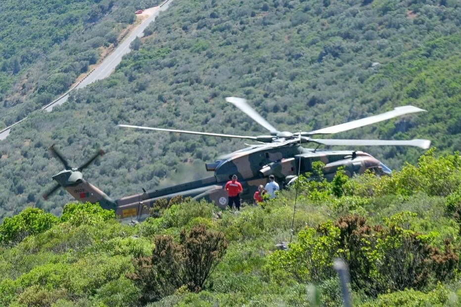 Homem ferido em queda de parapente na Serra da Arrábida