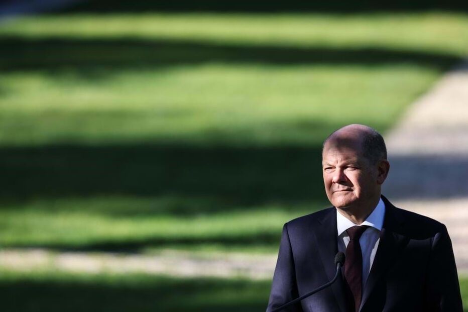 Olaf Scholz em Lisboa