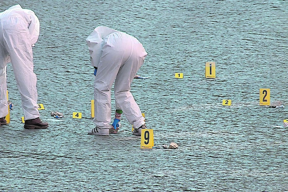 Polícia Judiciária, Lisboa, baleados, prova