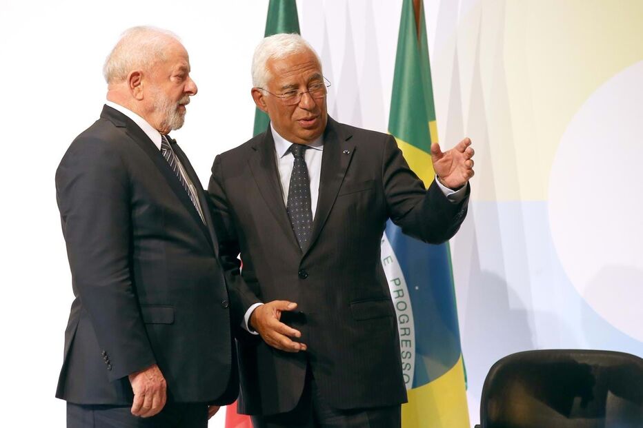 Lula da Silva e António Costa