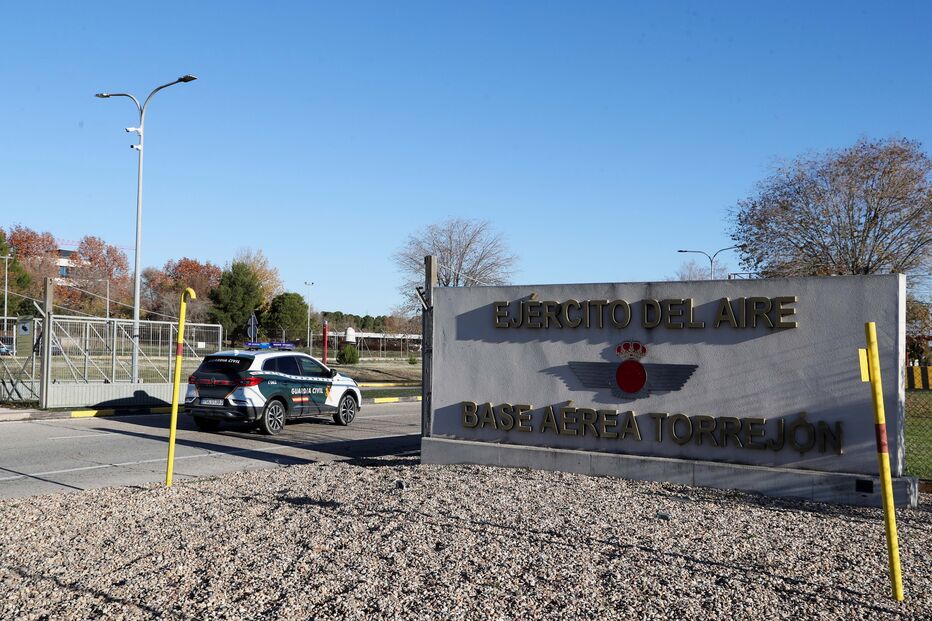 base militar de Torrejón de Ardoz, na região de Madrid