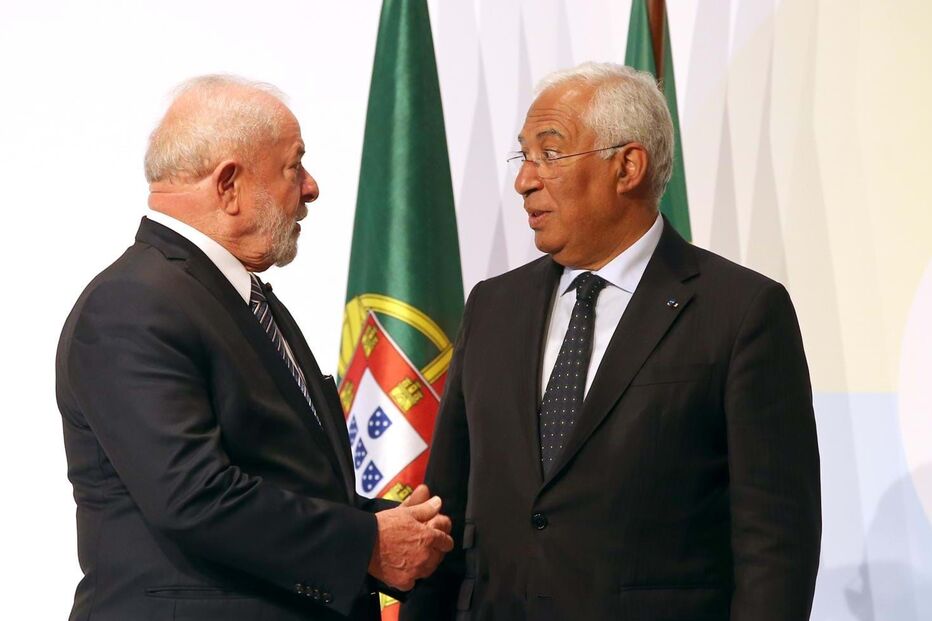 Lula da Silva e António Costa