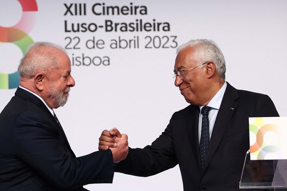 Lula da Silva e António Costa