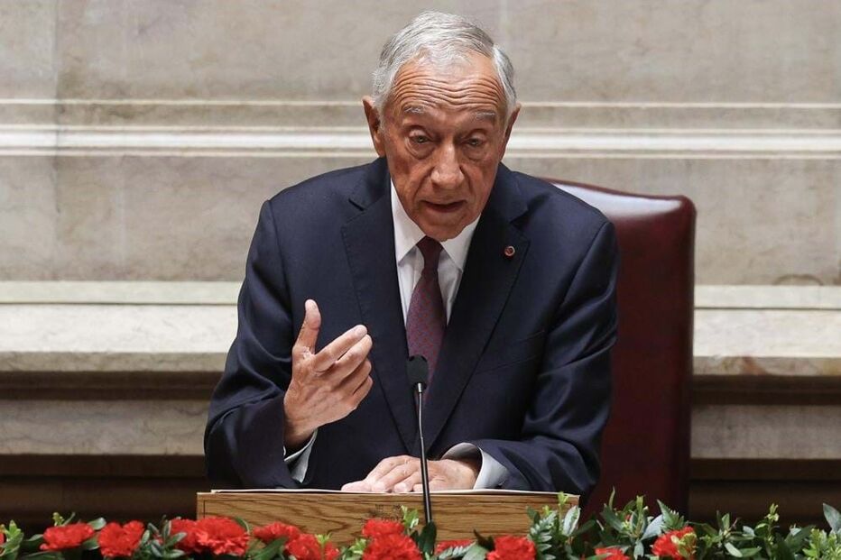 Marcelo Rebelo de Sousa no Parlamento