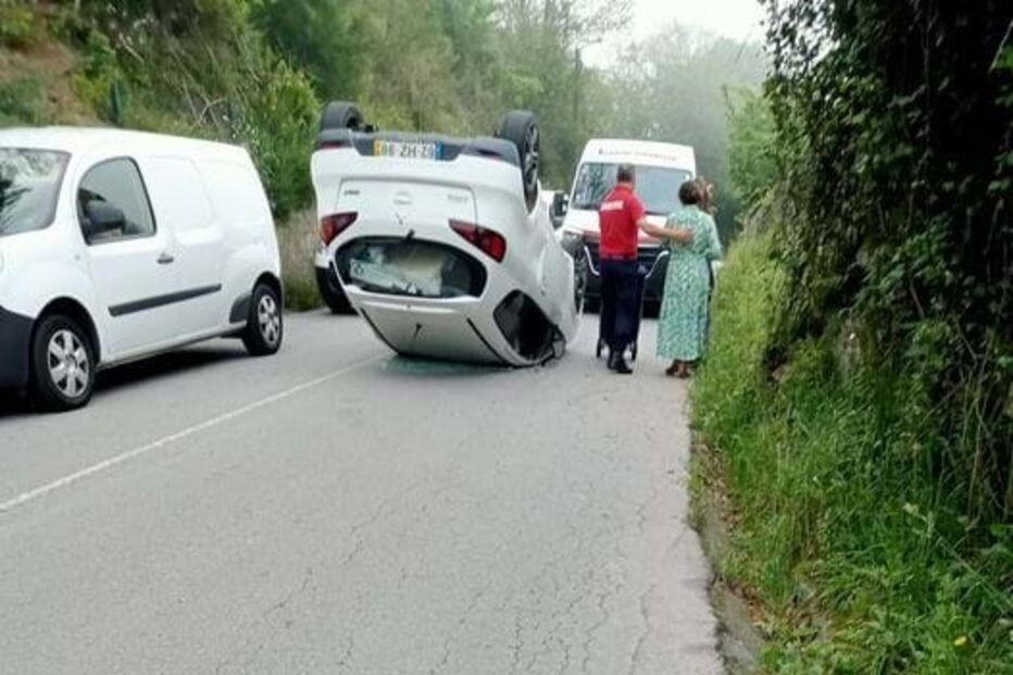 Capotamento em Guimarães