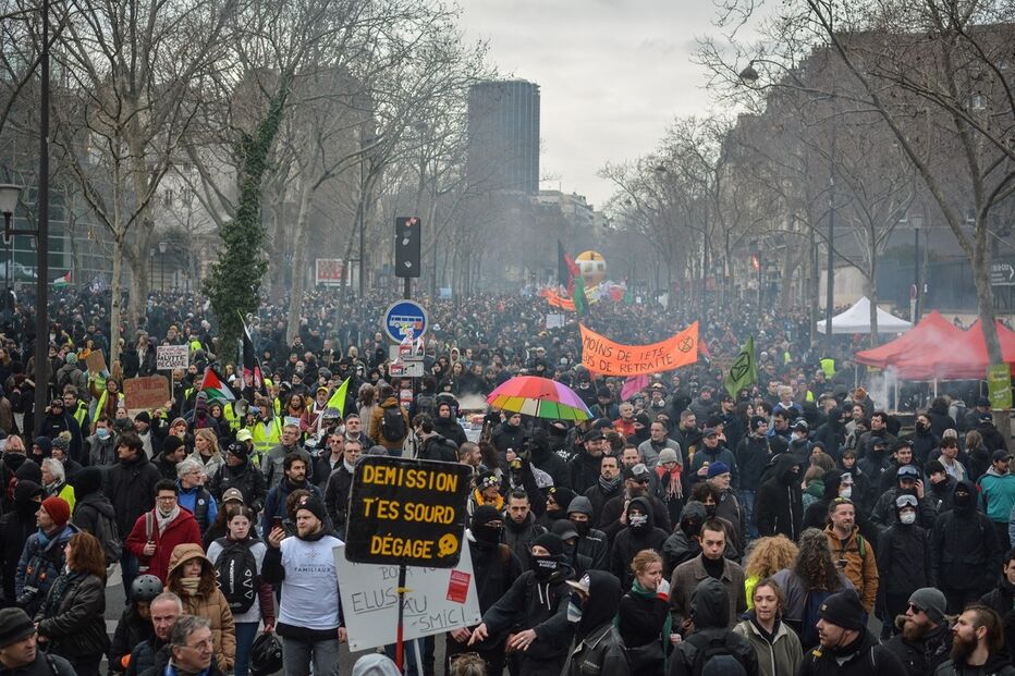 Paris, protestos