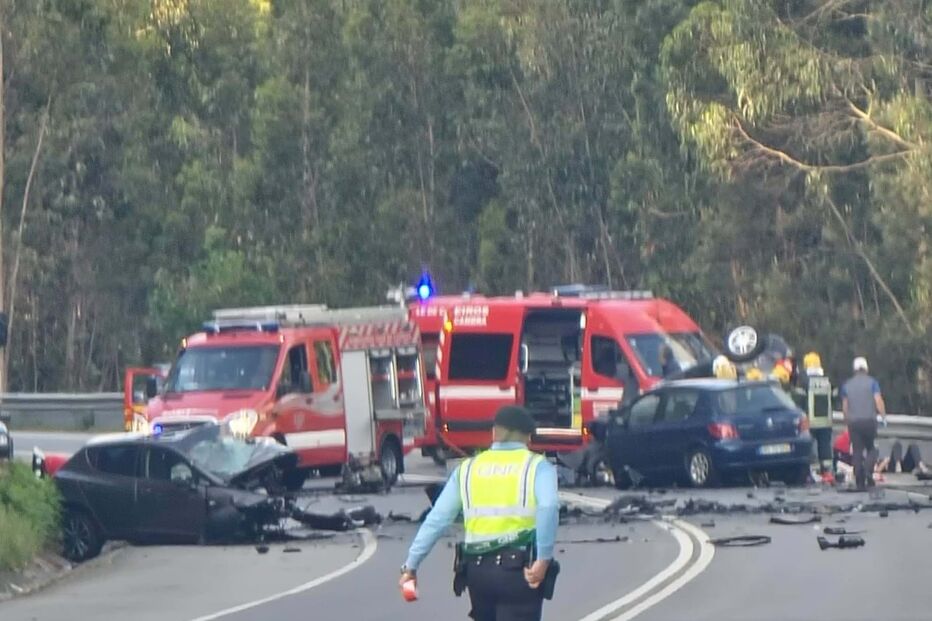 Colisão em Vale de Cambra 