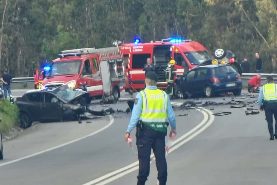 Colisão em Vale de Cambra 