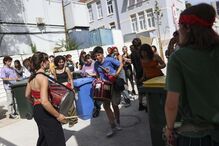 Ativistas pelo clima iniciam nova ocupação no Liceu Camões em Lisboa