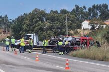 Colisão em São Bartolomeu de Messines