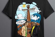 T-shirt sobre a polémica