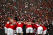 Jogadores do Benfica