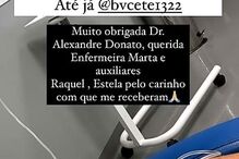 Depois de ter dado entrada no hospital, Luciana Abreu partilhou com os seguidores o seu estado de saúde
