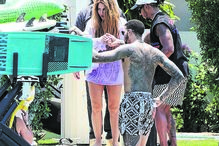 Shakira, Lewis Hamilton 