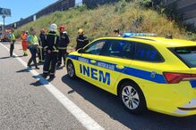 Colisão entre dois carros em Santa Maria da Feira 