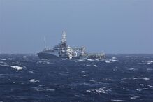 Marinha acompanhou a passagem de navios russos em águas nacionais